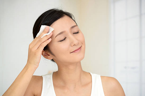 istock Beautiful woman with closed eyes 598709870