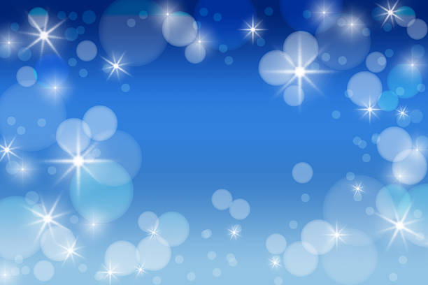 istock Winter background with bokeh. Frost. Christmas. Celebration. 598709932