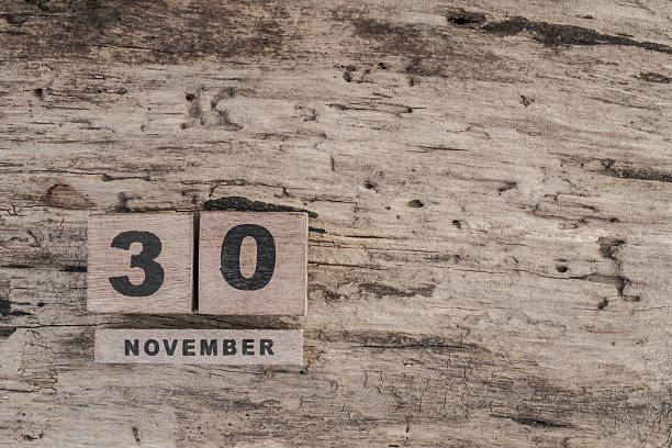 istock cube calendar for november on wooden background with copy space 598709942