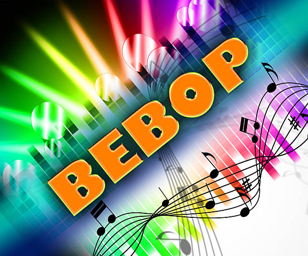 bebop music representa trilha sonora e be-bop - bebop - fotografias e filmes do acervo