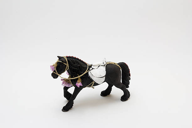 istock Decorated toy horse 598712810