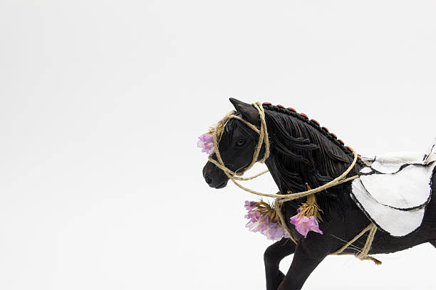 istock Decorated toy horse 598712846