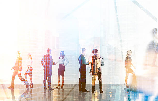 istock Business meeting at New York office 598717848