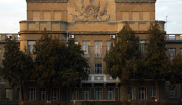 istock Soviet Architecture - Bishkek, Kyrgyzstan 598785918