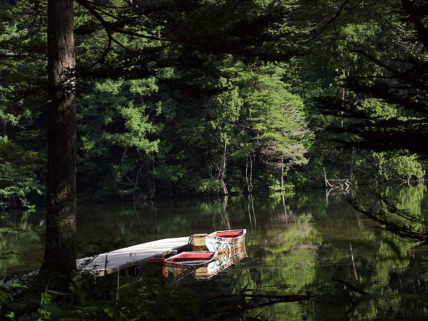 istock Myojin-ike Pond/Kamikochi,Nagano 598789184