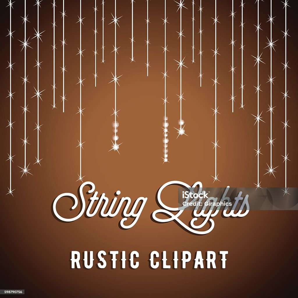 Rustic String Png Rustic String Lights Background Stock Illustration - Download Image Now ...