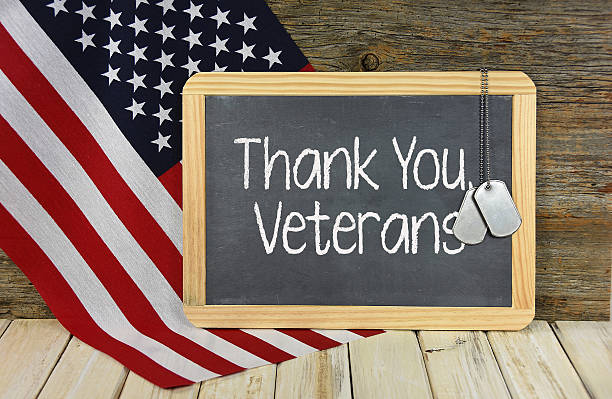 istock thank you veterans sign on blackboard 598790758