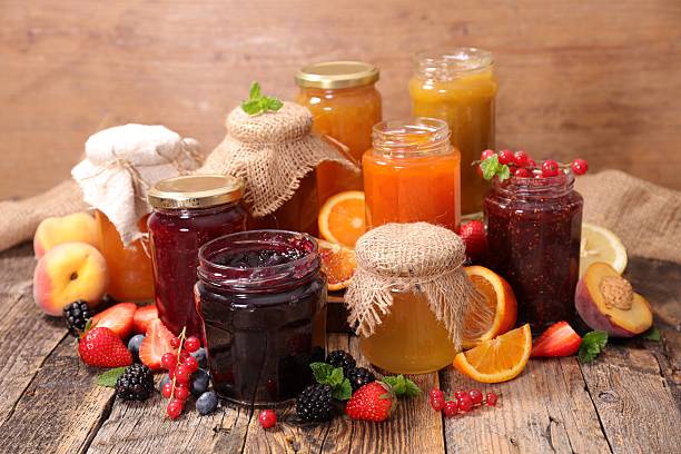 istock collection of jam and marmalade 598792568