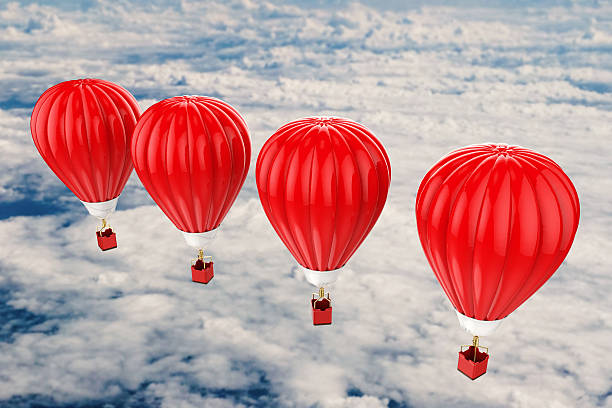 istock red hot air balloons 598796016