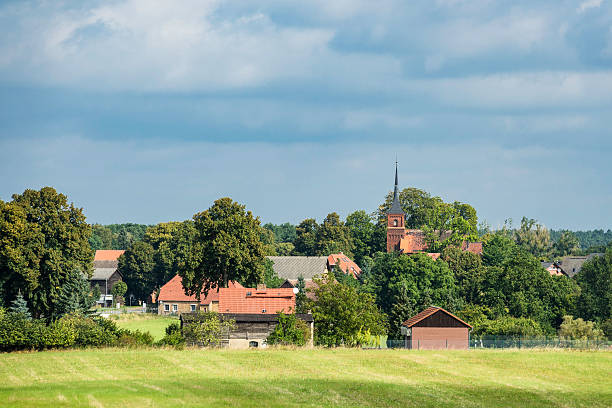 istock View to Wustrow (Germany) on the Mecklenburg Lake District 598798530