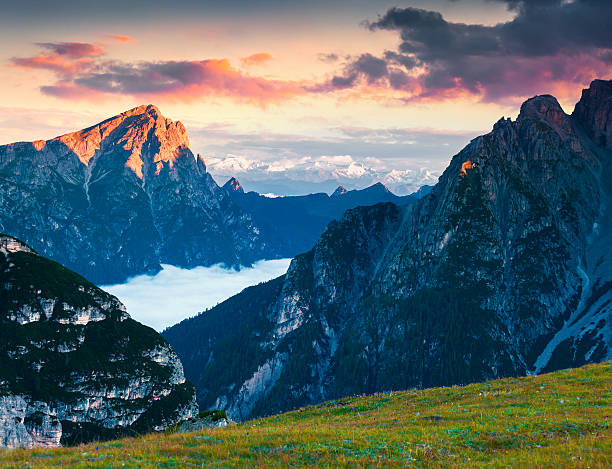 istock Summer scene in the National Park Tre Cime De Lavaredo. 598800238