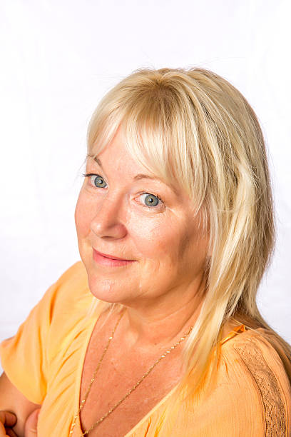 istock Mature attractive blonde woman 598800772