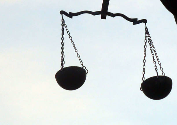 istock Justice Weight Scale And Sky Scene In Frankfurt Germany 598801960