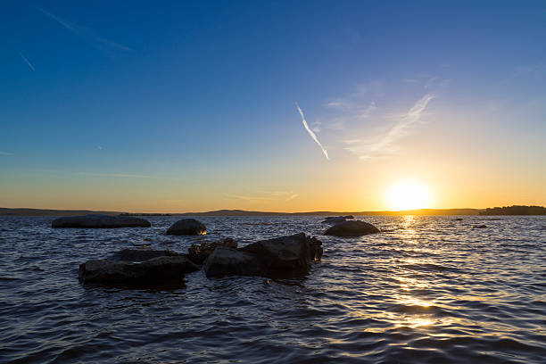 istock Sunset on the Upper Iset pond 598809060
