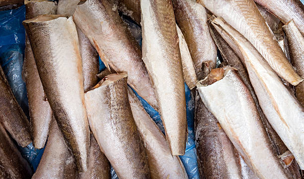 istock fish on the counter in the supermarket 598811286