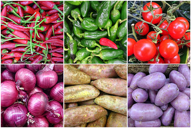 istock Photo Collage of fresh vegetables 598811374