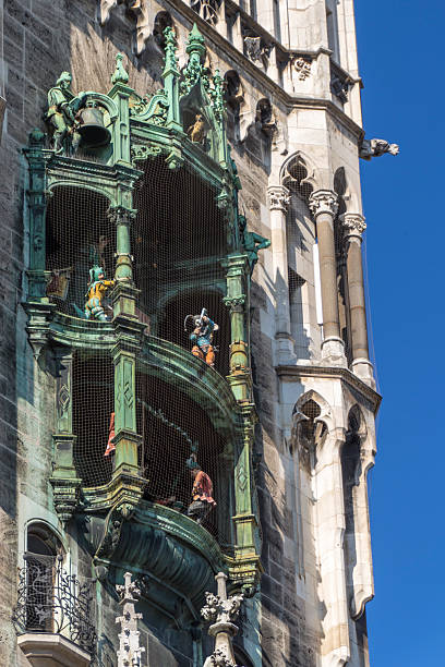 istock Glockenspiel at Marienplatz, Munich, 2015 598813290