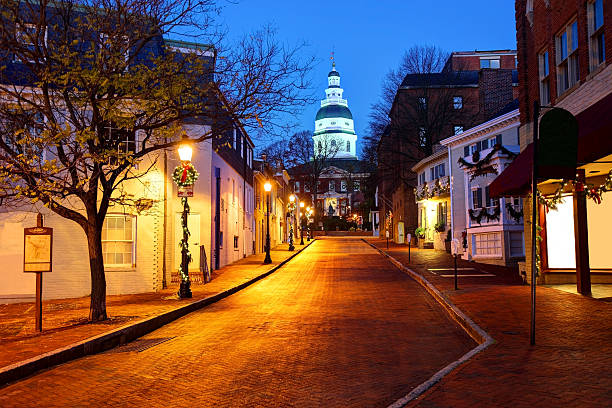 istock Maryland State House and Downtown Annapolis 598814830