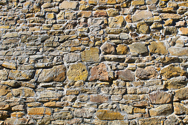 istock Background of old stone wall 598816368
