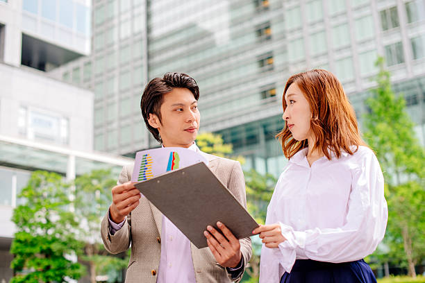 istock Real estate sales agents in Japan 598820350