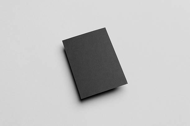 istock Black A6 Flyer / Postcard / Invitation Mock-Up 598820686
