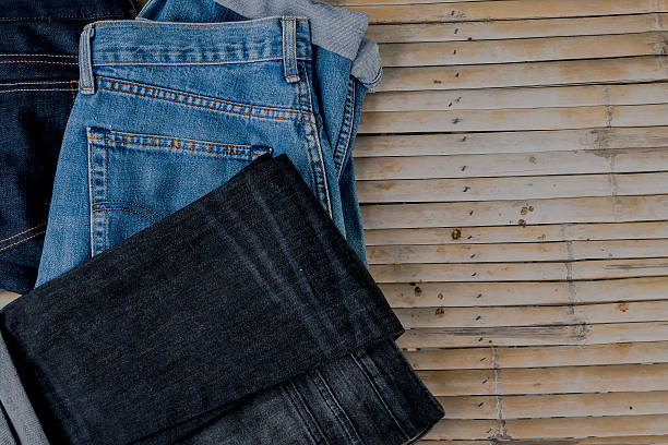 istock Jeans for female and male 598821100