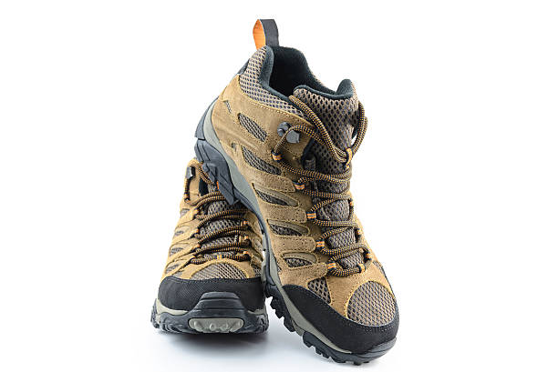 istock Hiking shoes with water proff design 598823498