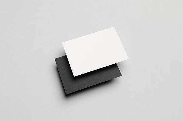 istock Black & White A6 Flyer / Postcard / Invitation Mock-Up 598823786