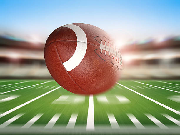 football in motion