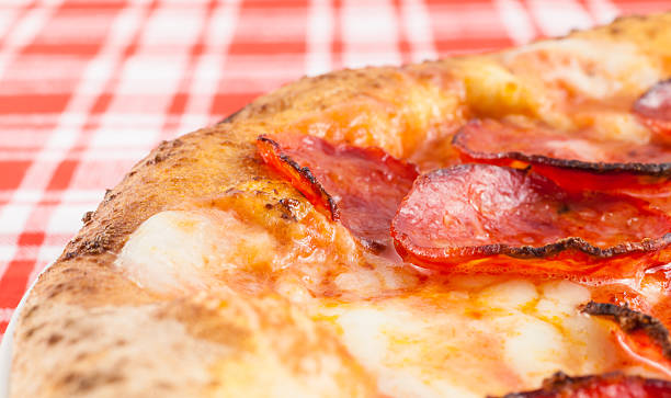istock Real Italian Pizza Diavola 598830344