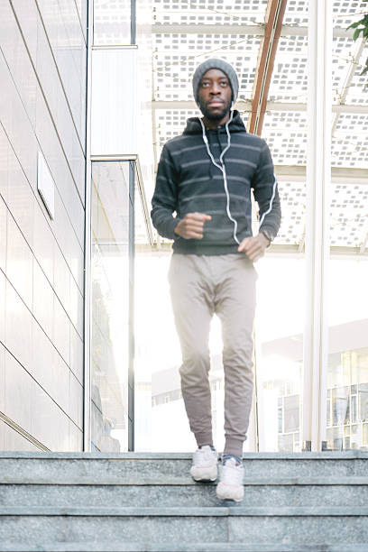 istock Cheerful Man Running Outdoors In The Early Morning 598914196