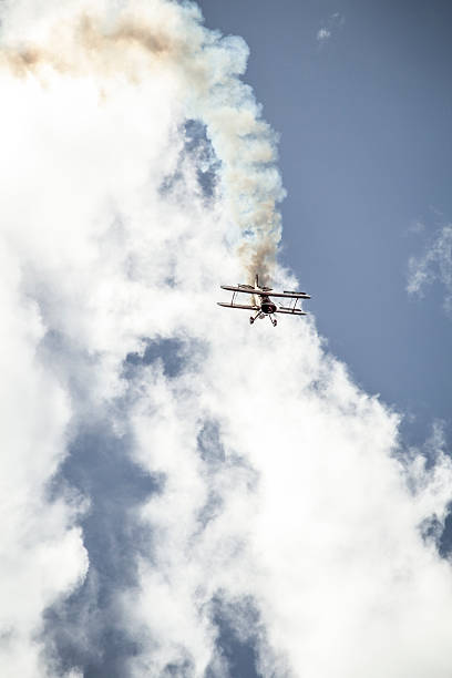 istock Biplane at an airshow 598915928