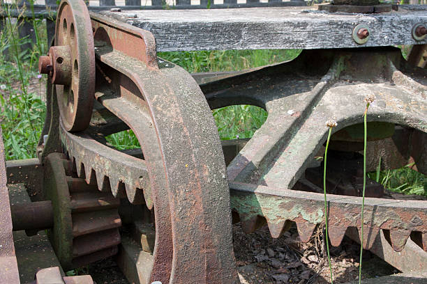 istock old agricultural machine - detail 598920766