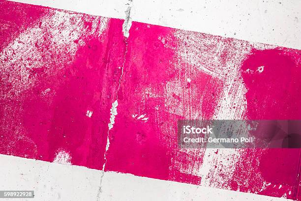 Pink Painted Grunge Texture Stock Photo - Download Image Now - Pink Color, Grunge Image Technique, Backgrounds