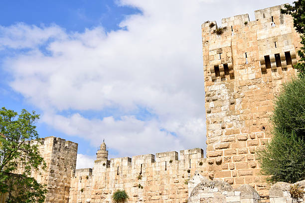 istock Tower of David in old Jerusalem. 598925874