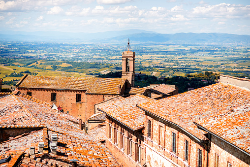 Montepulciano cityscape view