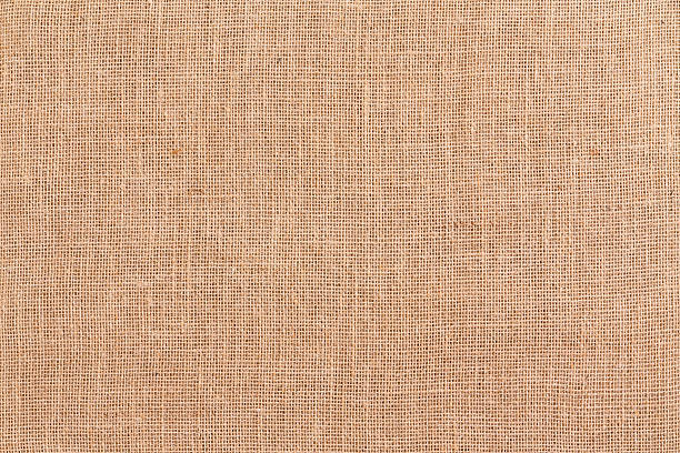 burlap or hessian textile background texture - photography nature rural scene full frame imagens e fotografias de stock