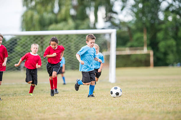 istock Competitive Game of Soccer 598934518