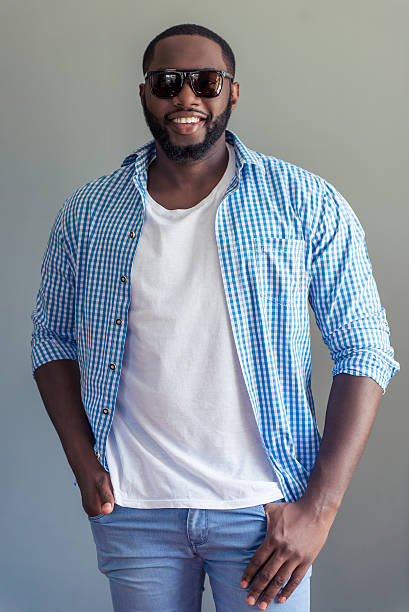 istock Stylish Afro American businessman 598936728