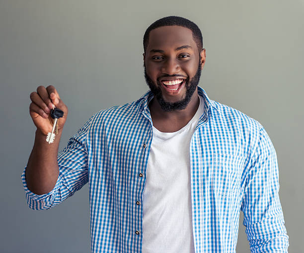 istock Stylish Afro American businessman 598936990