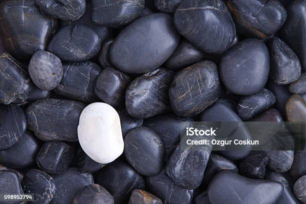 Individuality Concept Stock Photo - Download Image Now - Awe, Basalt, Black Color