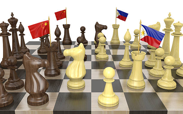 istock China and Philippines foreign policy strategy and power struggle 598958578