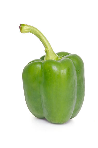 istock Fresh vegetables sweet Pepper or bell pepper isolated on white 598961866