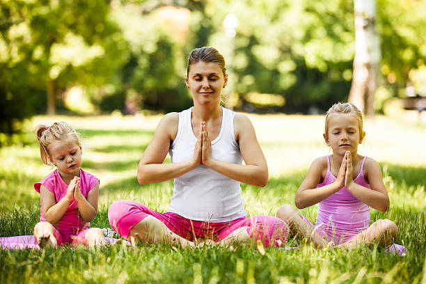 istock Yoga in the park 598962018