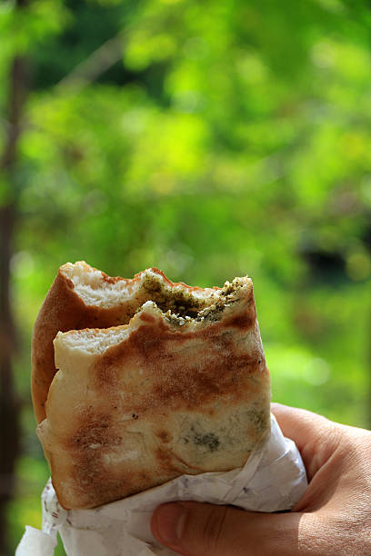 istock Mankousheh, Lebanese Breakfast 598962754