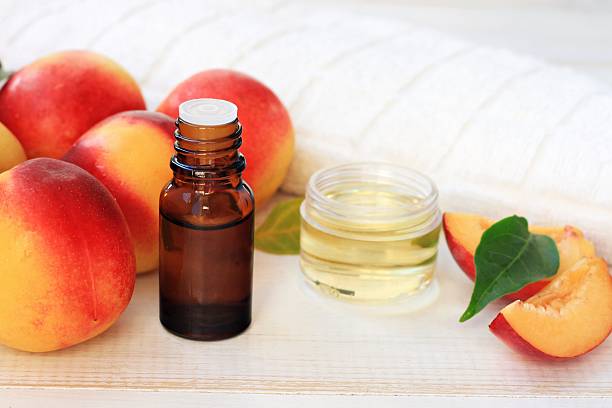 istock Apricot carrier and essential oils 598962798