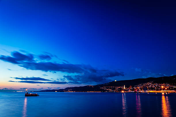 istock The castle and the lighthouse of Trieste 599103632