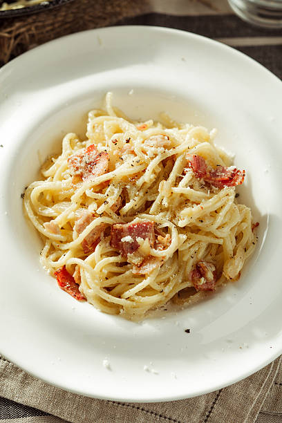 istock Spaghetti Carbonara - Italian Food 599104892