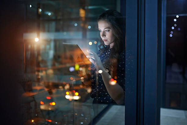 istock Managing her business on-the-go 599104946