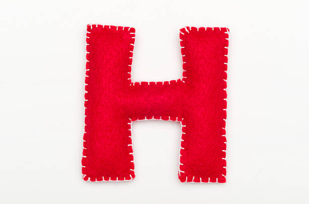 Felt Alphabet H